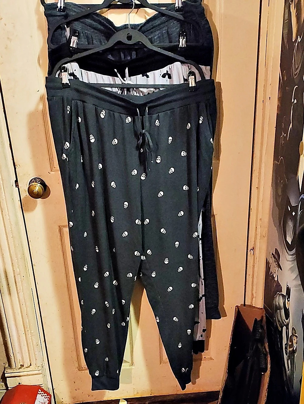 maurices Printed Pajama Pants. set of 3. halloween print.